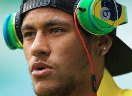 Neymar y la música