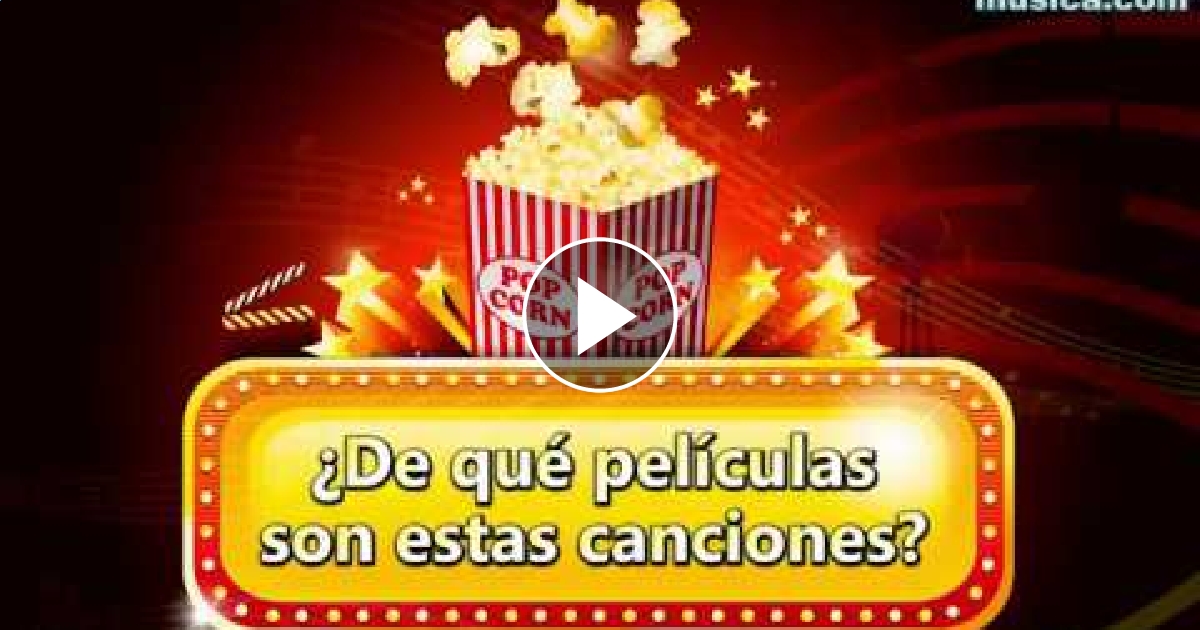 Adivina las películas por sus bandas sonoras