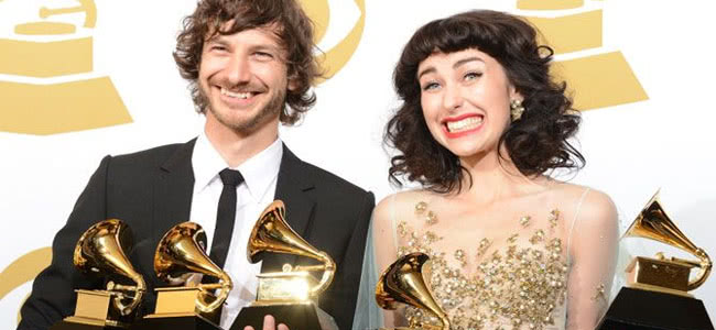Gotye y Kimbra en los premios Billboard