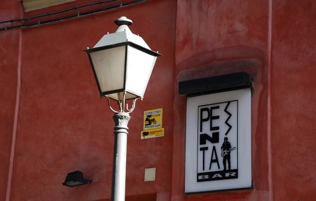 El Penta bar situado en Malasaña (Madrid)