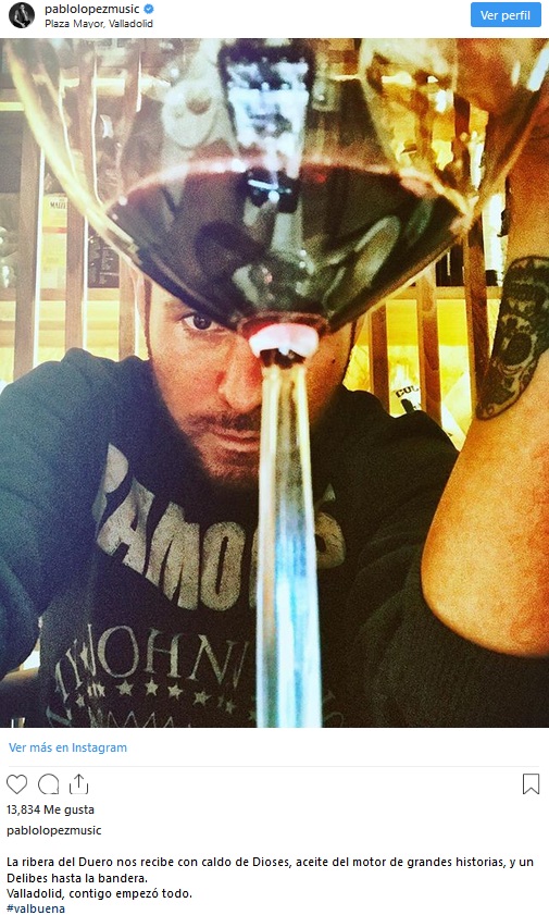 Curiosidad de Pablo López