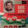 Portada de Hank Snow Sings Famous Railroading Songs