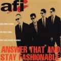 Portada de Answer That and Stay Fashionable