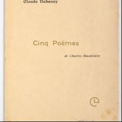 Recueillement del álbum 'Cinq Poèmes de Baudelaire'