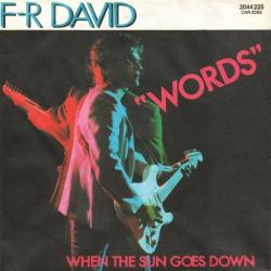 Words / When The Sun Goes Down