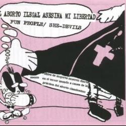 Lady del álbum 'El Aborto Ilegal Asesina Mi Libertad'