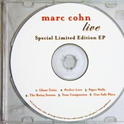 Marc Cohn Live: Limited Edition EP