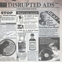 Disrupted Ads