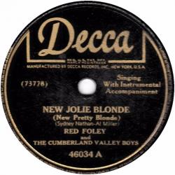 New Jolie Blonde (New Pretty Blonde)/A Pillow Of Sighs And Tears [Single]