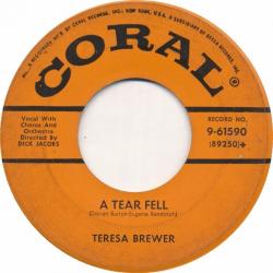 A Tear Fell/Bo Weevil [Single]