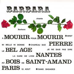 Je Ne Sais Pas Dire del álbum 'Barbara chante Barbara'