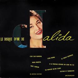 Le Disque d'or de Dalida