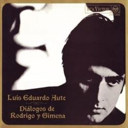 Rojo sobre negro del álbum 'Diálogos de Rodrigo y Gimena'