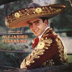 No del álbum 'Grandes Éxitos a la Manera de Alejandro Fernández'