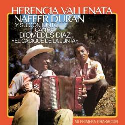 La invitación del álbum 'Herencia Vallenata, Mi Primera Grabacion'