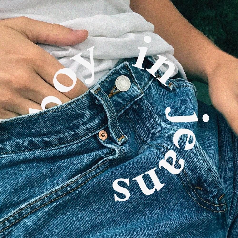 Слушать песню джинсы. Ryan Beatty boy in Jeans. New Jeans обложка. New Jeans альбом обложка. Ninety9 джинсы.