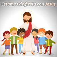 Estamos de fiesta con Jesús Estamos de fiesta con Jesús de Coros Cristianos
