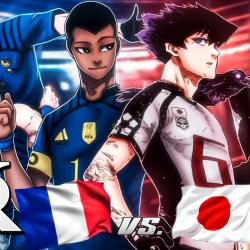 Francia vs Japón (Blue Lock)