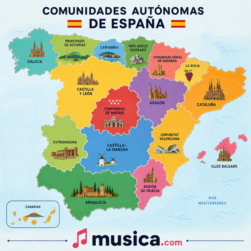 Himnos de Comunidades Autónomas de España