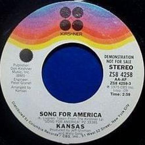 Песня kansas carry. Kansas song for america 1975. kansas song for america 1975 обложка. америка америка песня. kansas 1975 song for america vinyl.