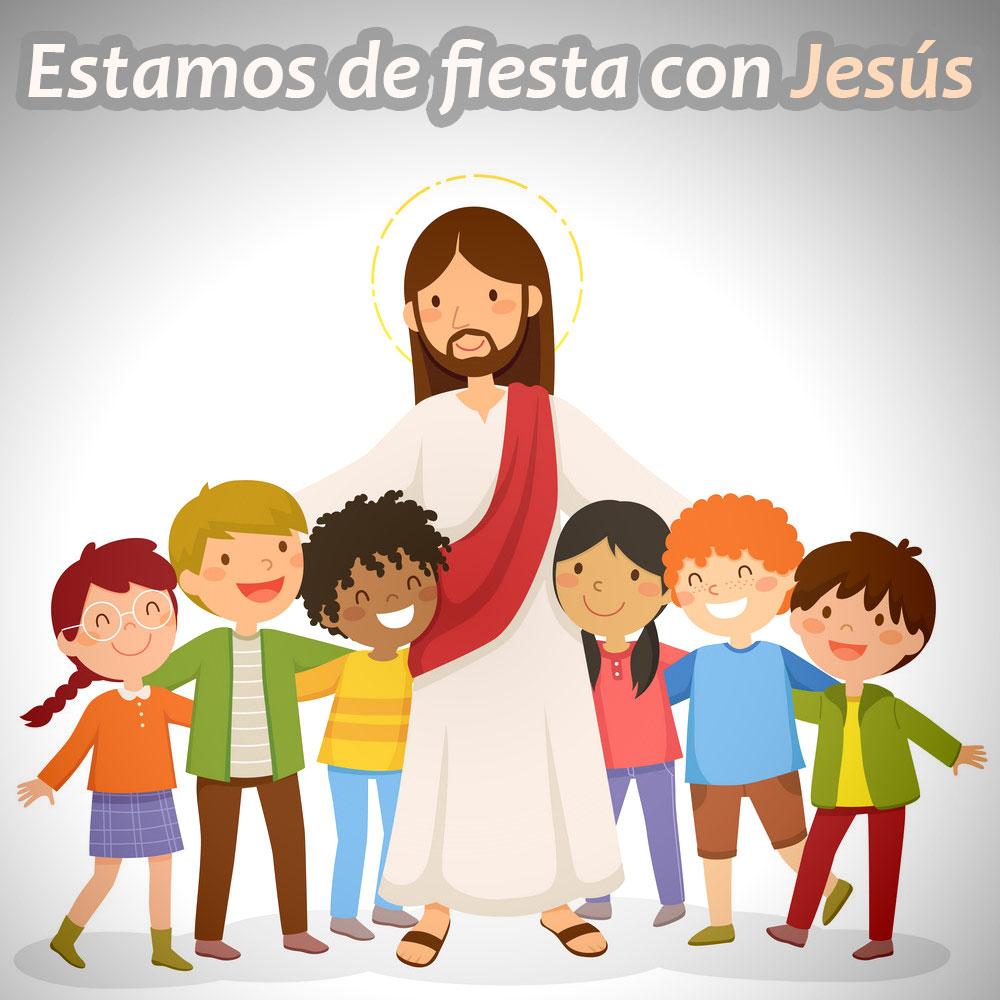 Estamos de fiesta con Jesús LETRA - Coros Cristianos - Musica.com