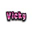 logo de Viiiicky ♥