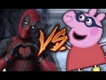 Deadpool Vs Peppa Pig !! | Crazy Battle