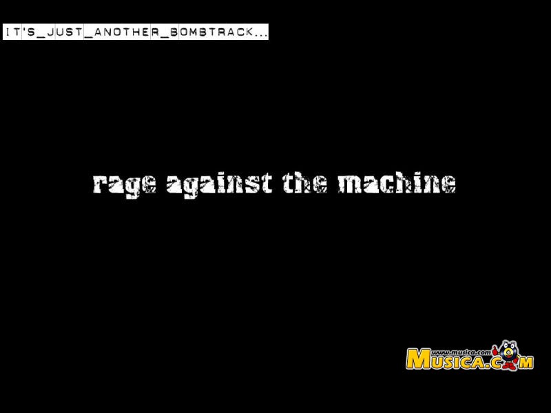 Fondo de pantalla de Rage Against the Machine