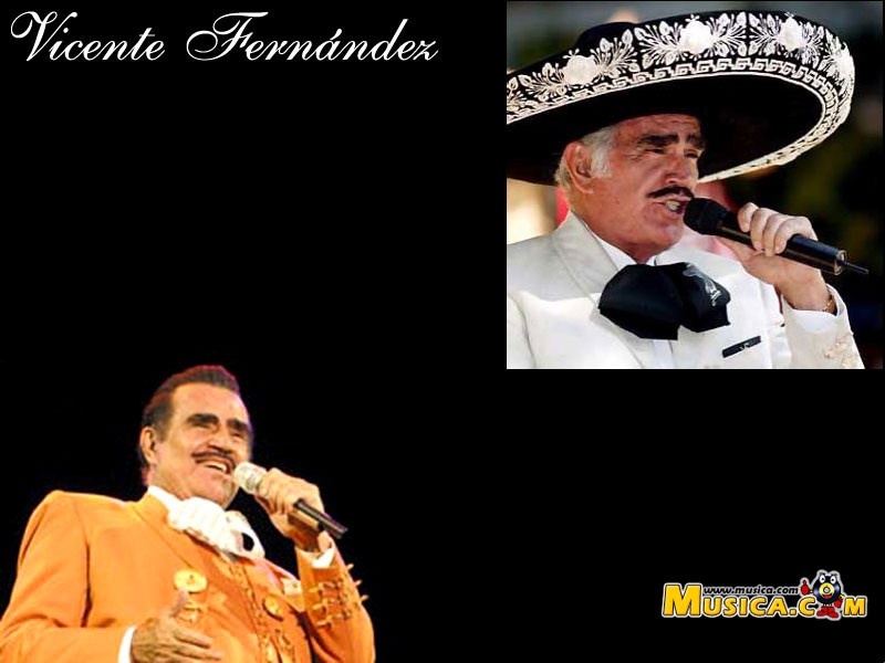 Fondo de pantalla de Vicente Fernández