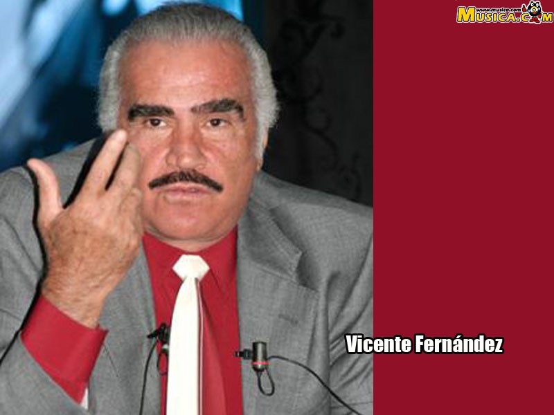 Fondo de pantalla de Vicente Fernández