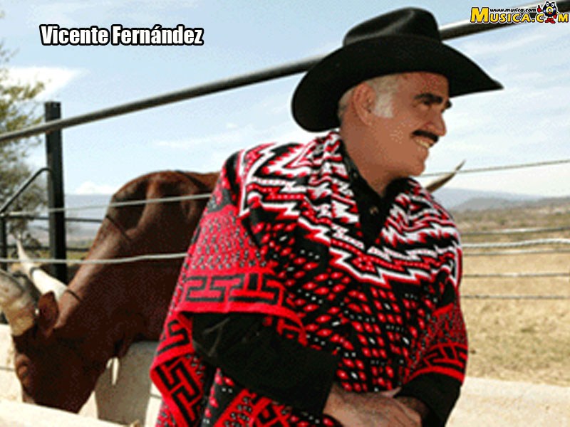 Fondo de pantalla de Vicente Fernández