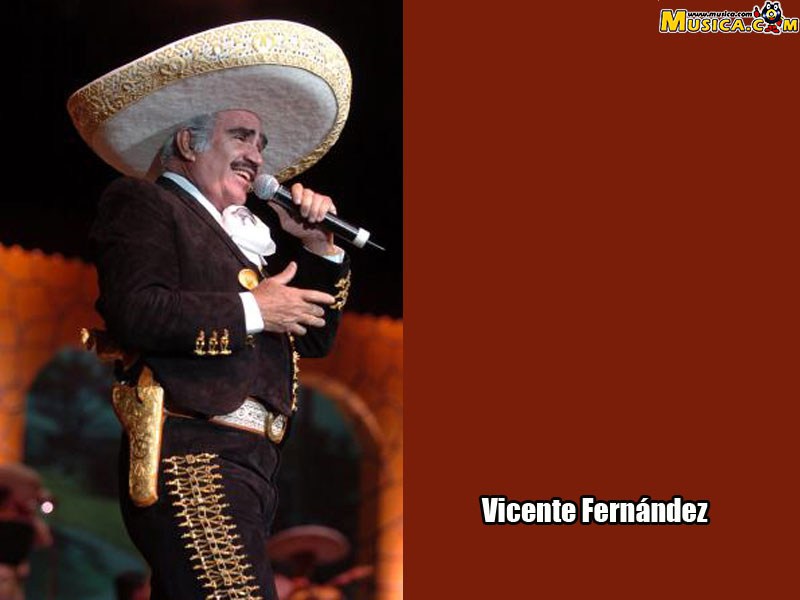 Fondo de pantalla de Vicente Fernández