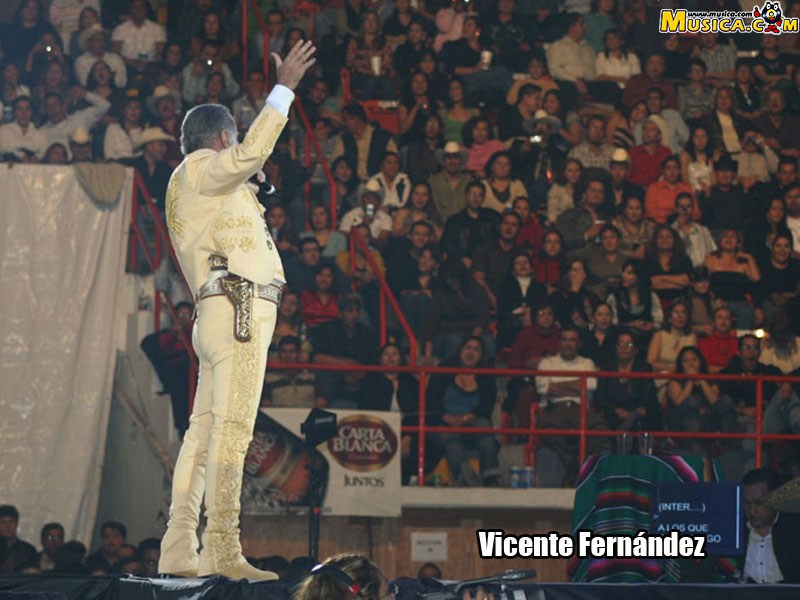 Fondo de pantalla de Vicente Fernández
