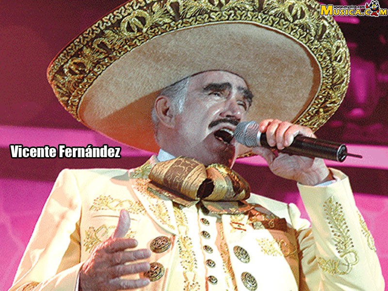 Fondo de pantalla de Vicente Fernández