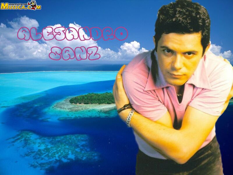 Fondo de pantalla de Alejandro Sanz