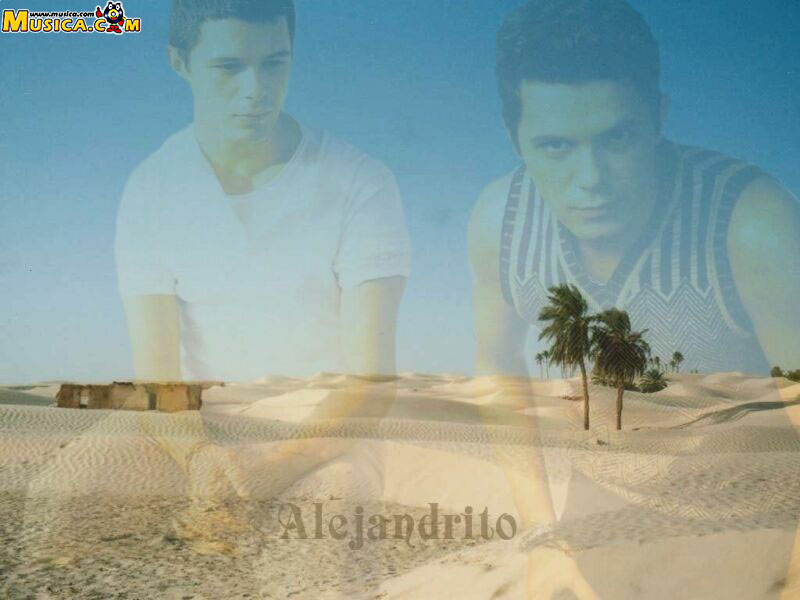 Fondo de pantalla de Alejandro Sanz