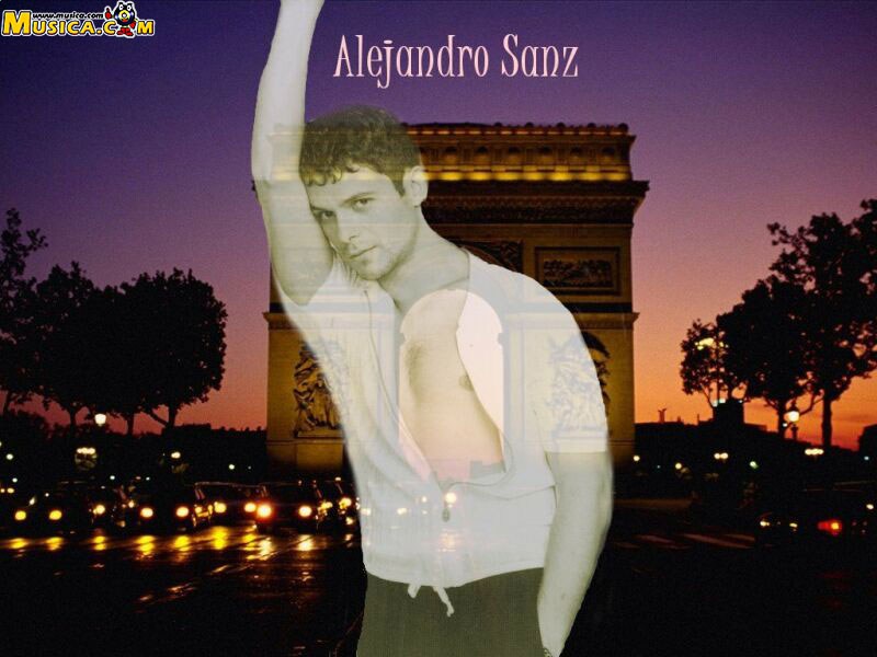 Fondo de pantalla de Alejandro Sanz