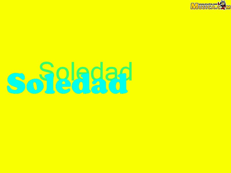 Fondo de pantalla de Soledad