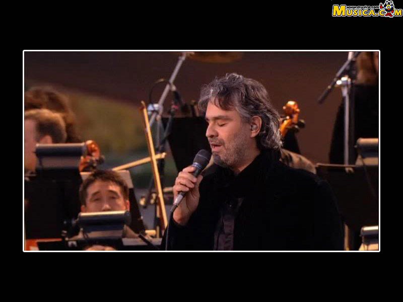 Fondo de pantalla de Andrea Bocelli