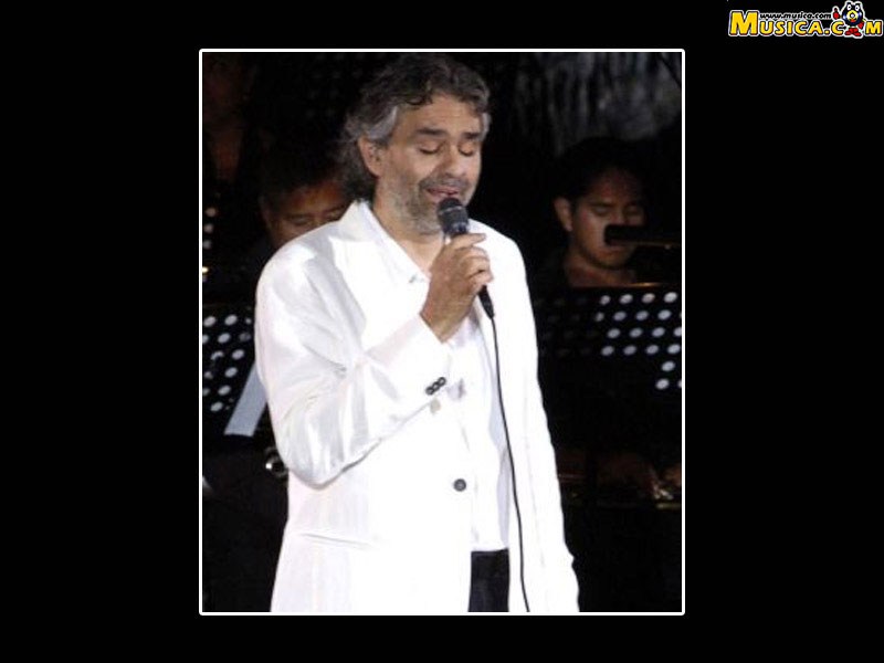 Fondo de pantalla de Andrea Bocelli