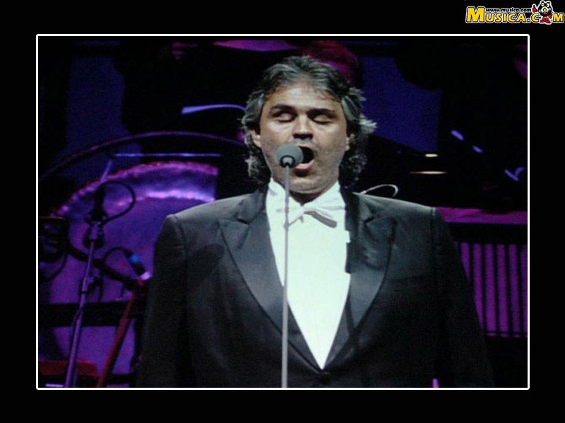 Fondo de pantalla de Andrea Bocelli