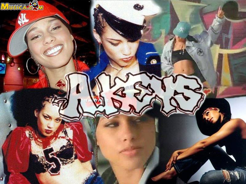 Fondo de pantalla de Alicia Keys