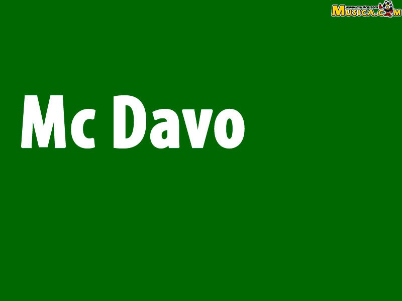 Fondo de pantalla de Mc Davo