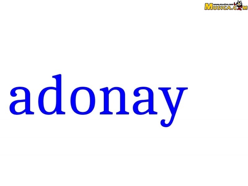 Fondo de pantalla de Adonay