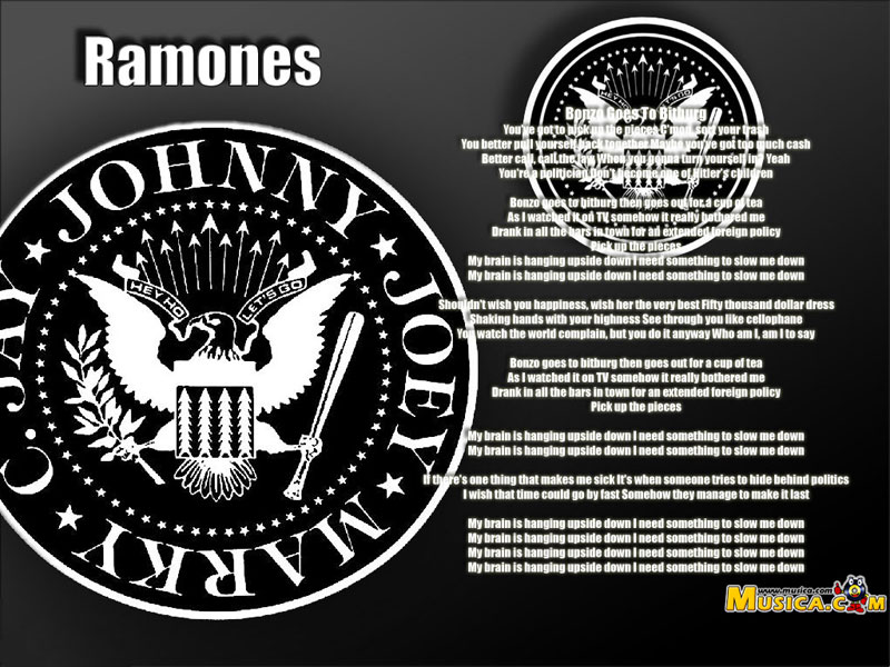 Fondo de pantalla de Ramones