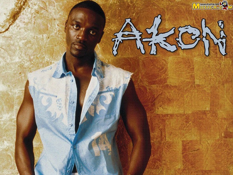 Fondo de pantalla de Akon