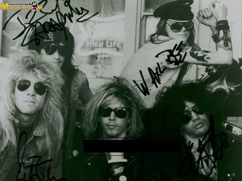 Fondo de pantalla de Guns N' Roses