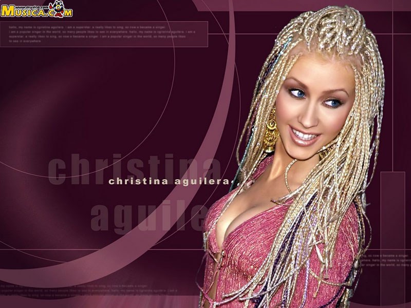 Fondo de pantalla de Christina Aguilera