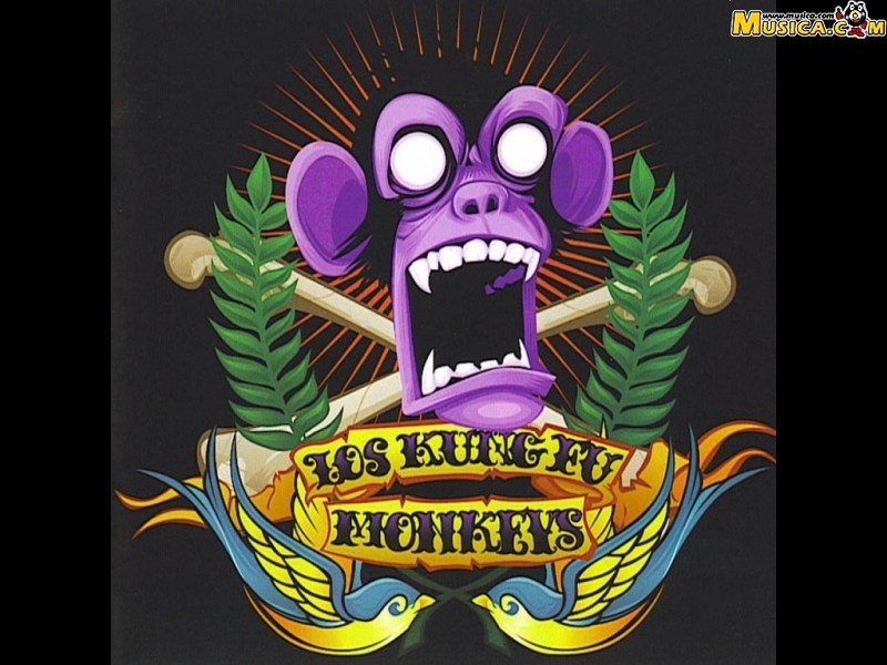 Fondo de pantalla de Los Kung-Fu Monkeys