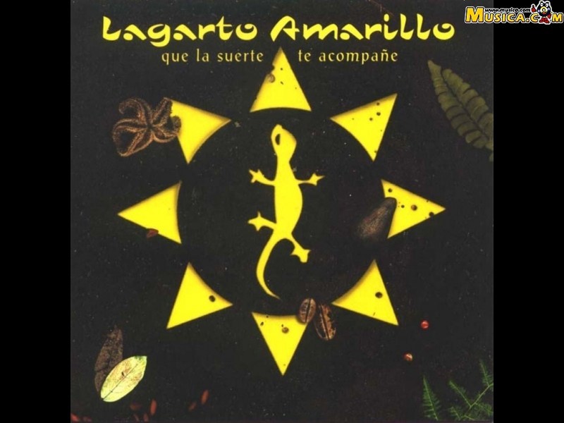 Fondo de pantalla de Lagarto Amarillo